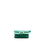 Hermes mini constance shiny alligator mississippiensis vert jade GHW