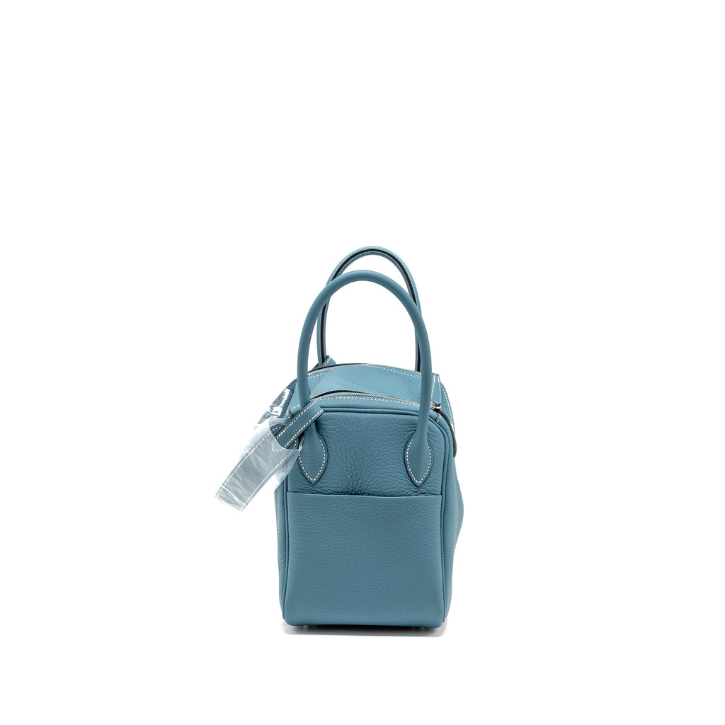 Hermes Lindy 26 Clemence New Blue Jeans SHW