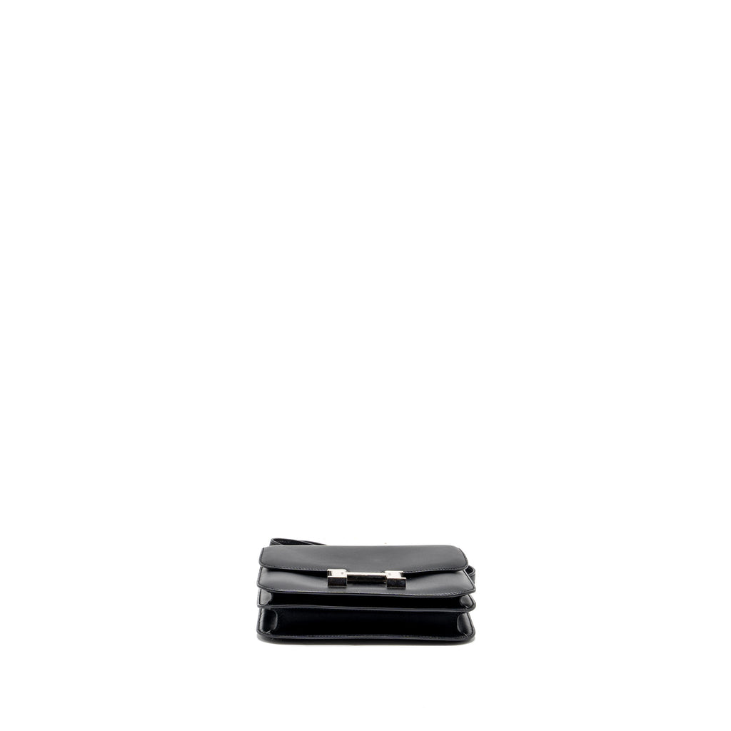 HERMES MINI CONSTANCE ALLEGRO BLACK / WHITE SHW