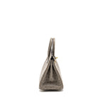 HERMES BIRKIN 25 OSTRICH GRIS TOURTERELLE GHW