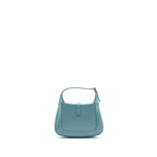GUCCI JACKIE 1961 MINI SHOULDER BAG LEATHER BLUE GHW
