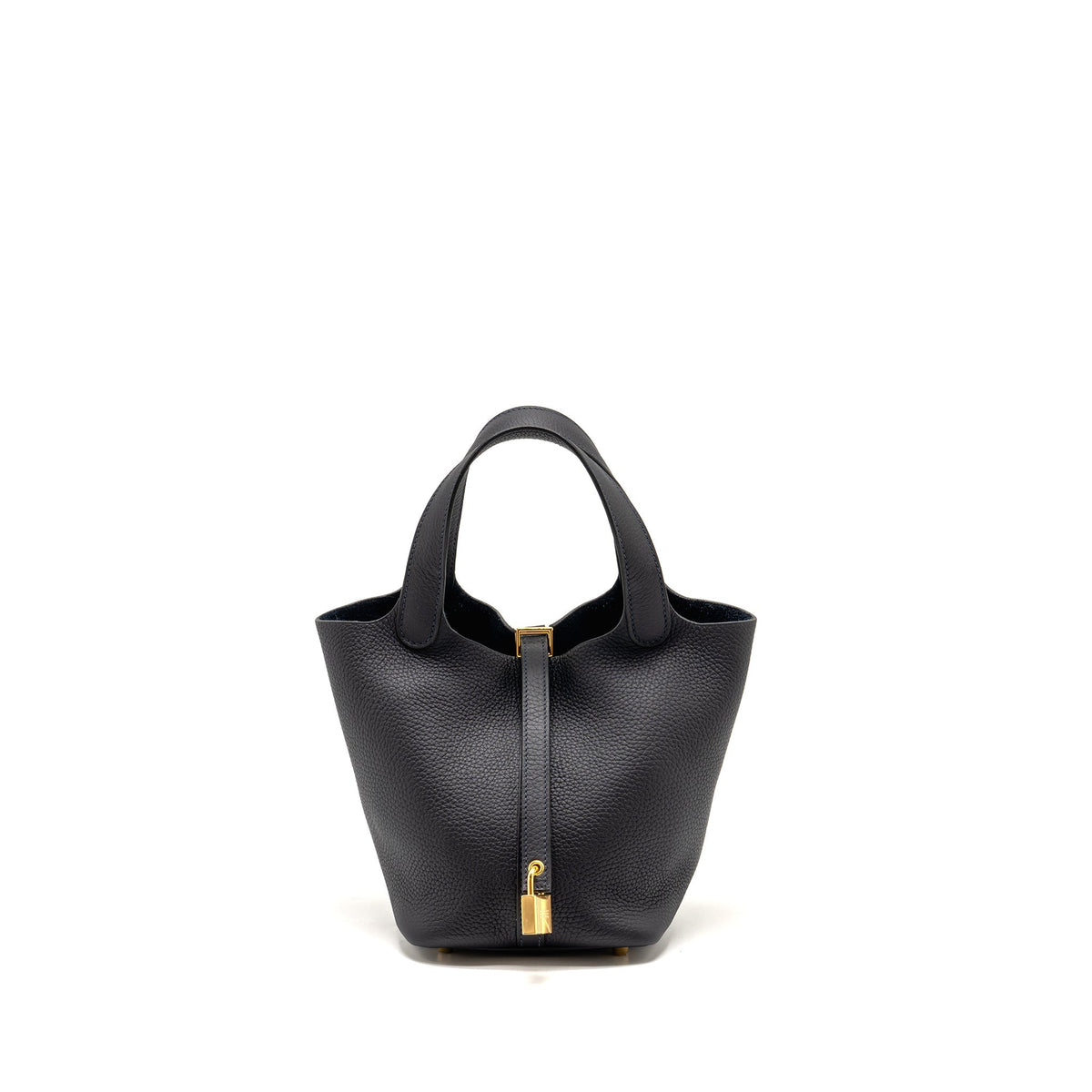 Hermes Picotin 18 Lock Bag Clemence Caban GHW
