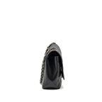 CHANEL MAXI CLASSIC DOUBLE FLAP BAG CAVIAR BLACK SHW