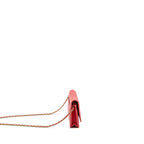 CHANEL CLASSIC WALLET ON CHAIN CAVIAR PINK GHW