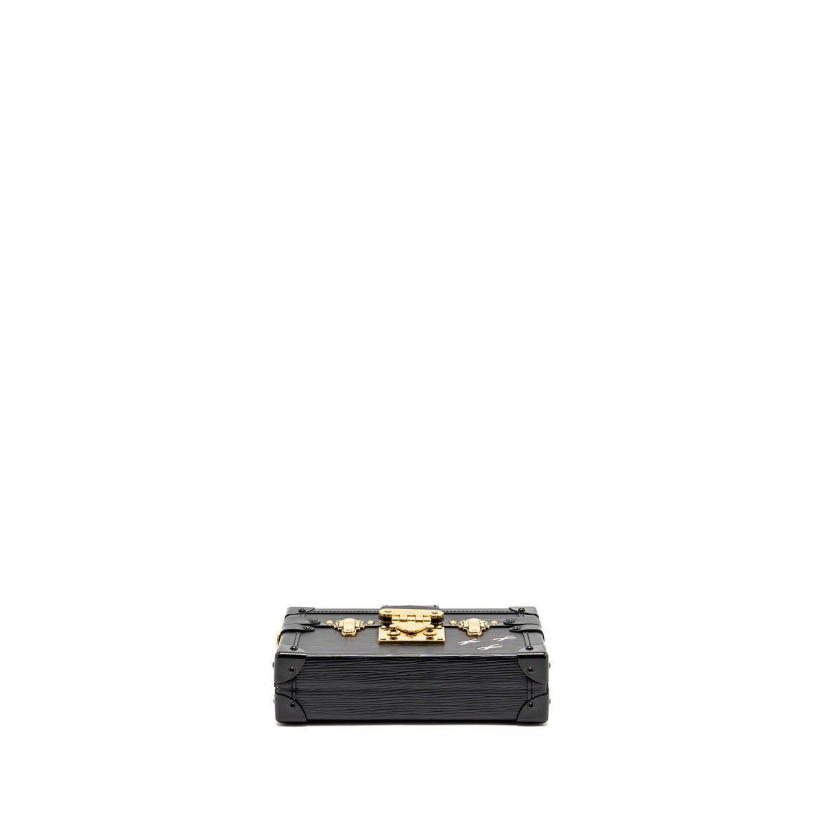 LOUIS VUITTON PETIT MALLE EPI BLACK GHW