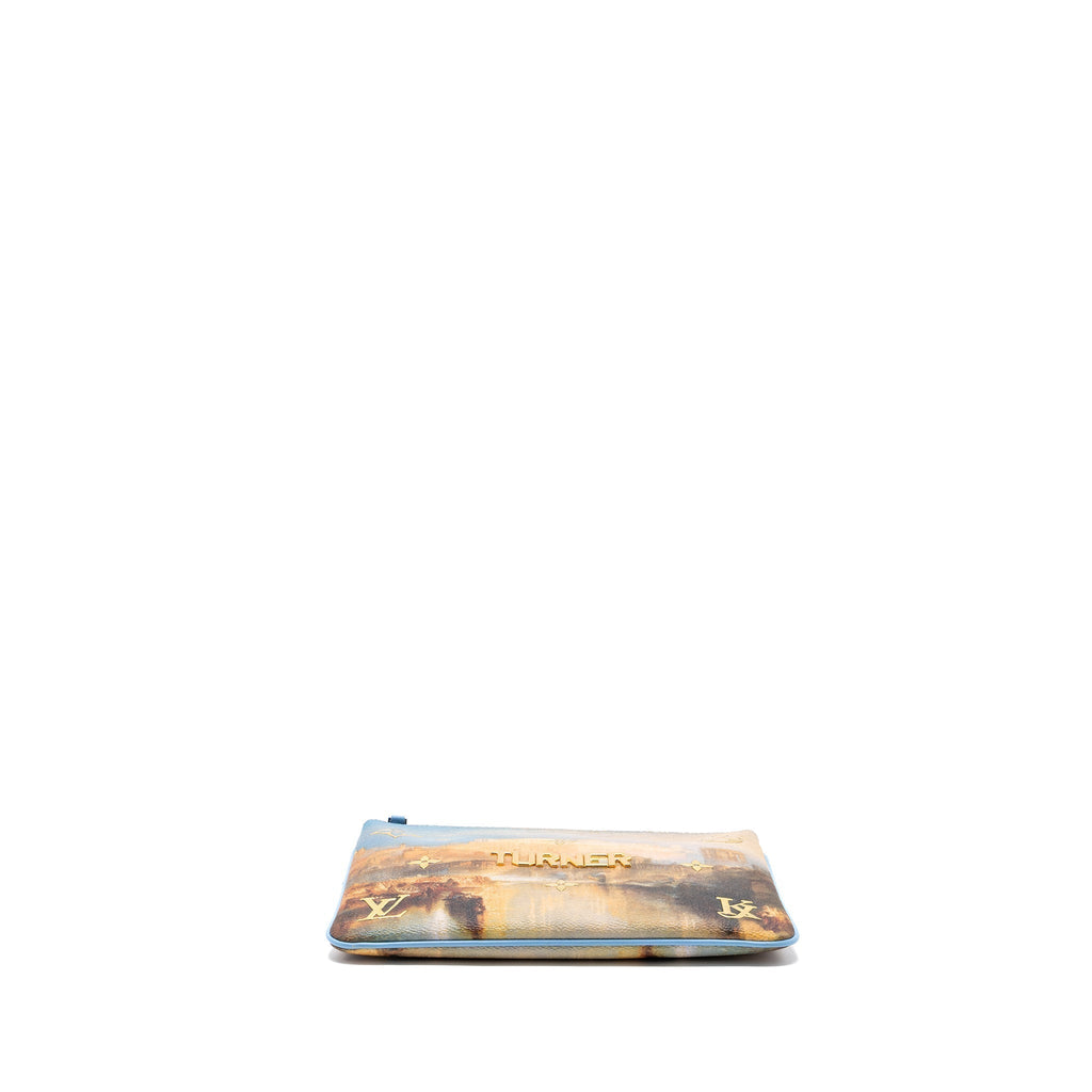 LOUIS VUITTON JEFF KOONS CHAIN POUCH MULTICOLOR GHW