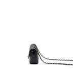 CHANEL MINI RECTANGULAR FLAP BAG CHEVRON CAVIAR BLACK SHW