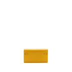 Hermes kelly to go epsom jaune amber GHW