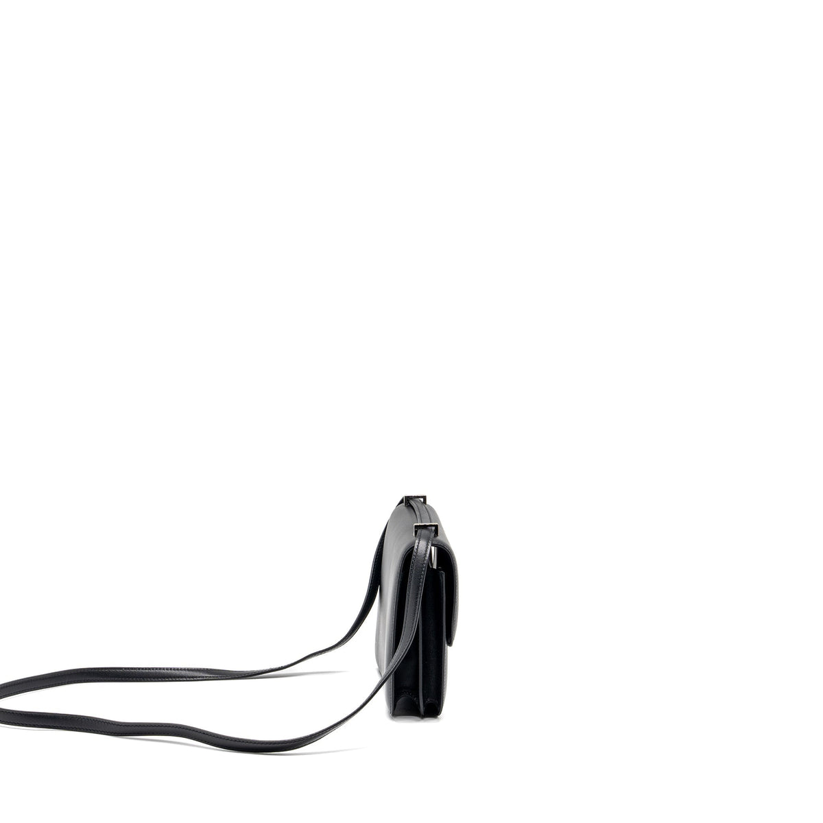 HERMES MINI CONSTANCE ALLEGRO BLACK / WHITE SHW