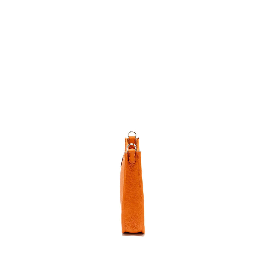 HERMES MINI EVELYN CLEMENCE ORANGE SHW