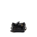 CHANEL SMALL GABRIELLE HOBO BAG AGED CALFSKIN BLACK MULTICOLOURED HARDWARE