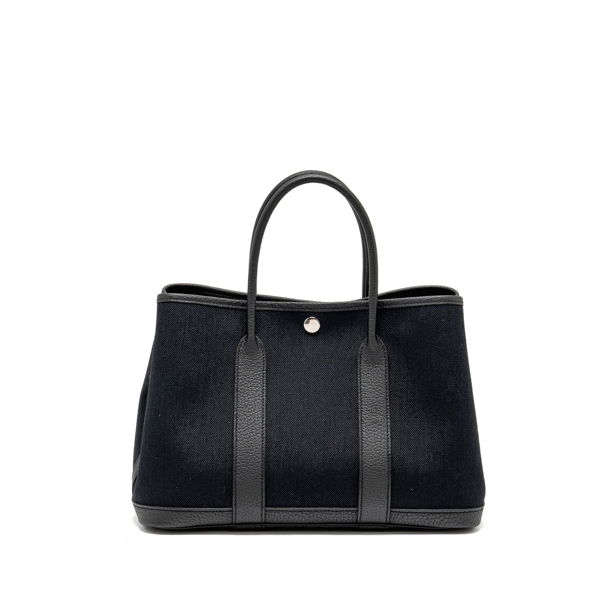 Hermes Garden Party 30 Canvas/Negonda Black SHW