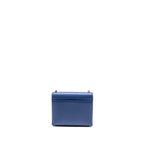 Hermes Mini Verrou Chèvre Mysore Blue Brighton SHW