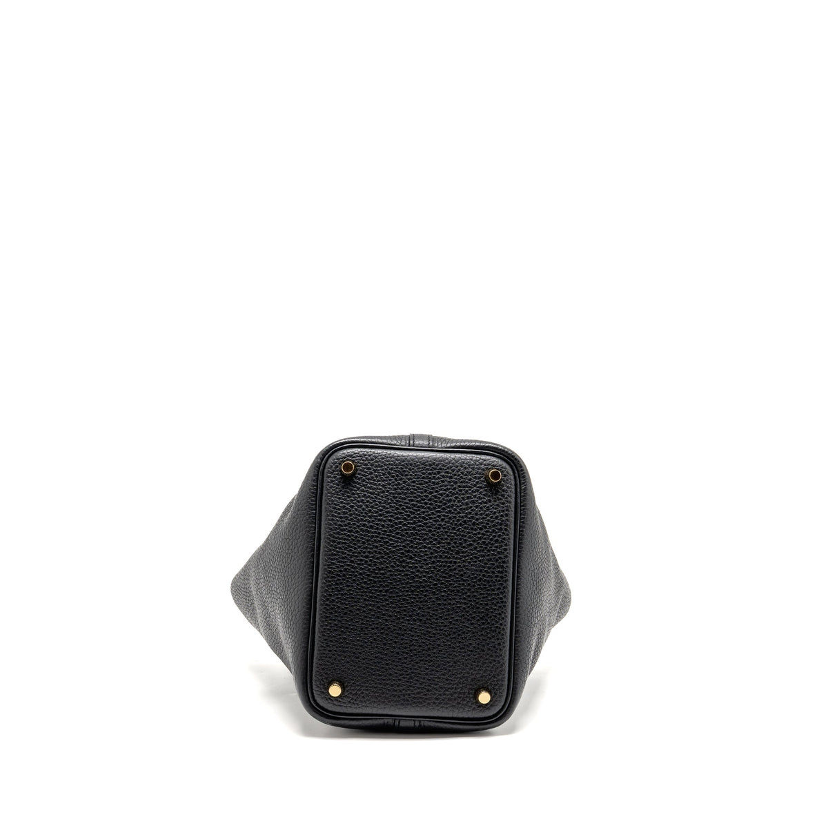 HERMES Picotin 18 Lock Bag Clemence Black GHW