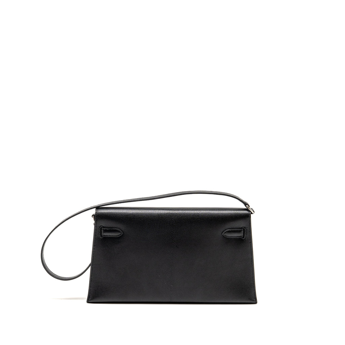 HERMES KELLY ELAN CHÈVRE CHAMKILA BLACK SHW