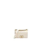 CHANEL SMALL BOY BAG CAVIAR WHITE LGHW