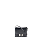 HERMES MINI CONSTANCE ALLEGRO BLACK / WHITE SHW