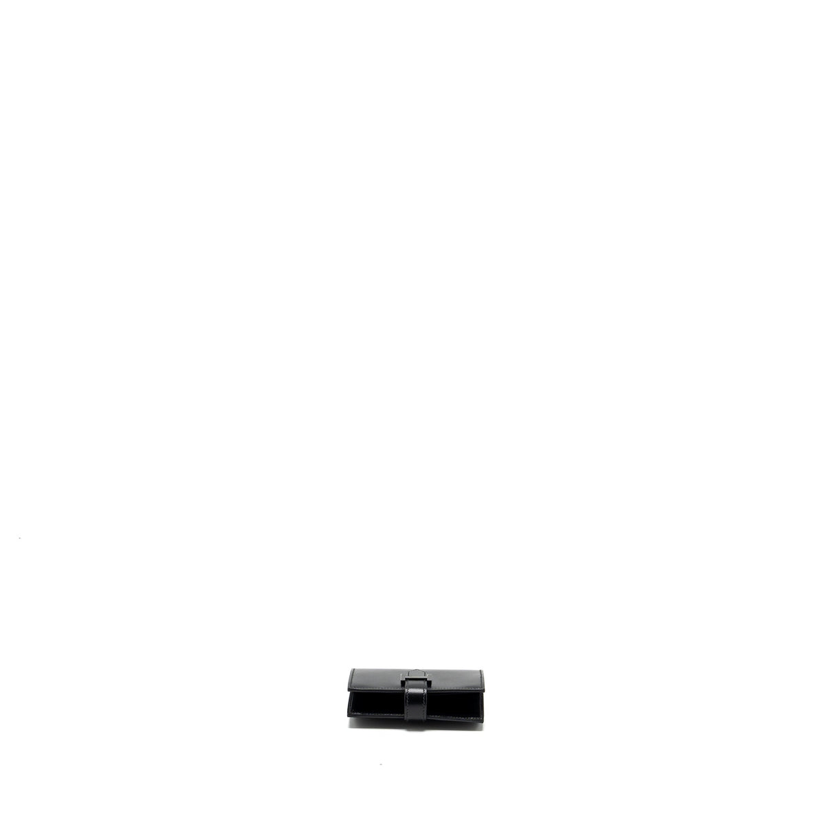 Hermes Bearn Mini Wallet Box Calfskin So Black