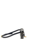 DIOR SADDLE BELT BAG BLUE OBLIQUE JACQUARD CANVAS GHW