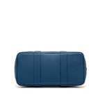 Hermes Garden Party 36 Canvas / Vache Country Craie / Bleu Outremer SHW