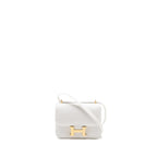Hermes Mini Constance Swift New White LGHW