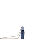 Hermes Mini Verrou Chèvre Mysore Blue Brighton SHW