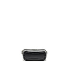 CHANEL SMALL GABRIELLE HOBO BAG AGED CALFSKIN BLACK MULTICOLOUR HARDWARE (MICROCHIP)
