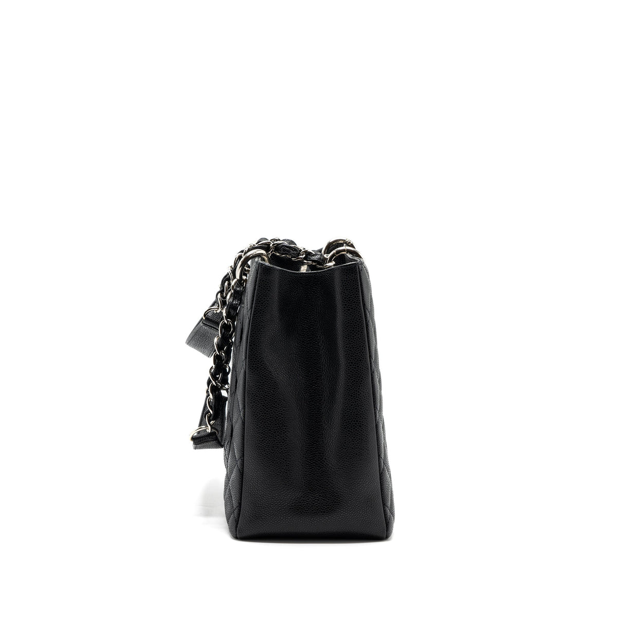 CHANEL GRAND SHOPPING TOTE CAVIAR BLACK SHW