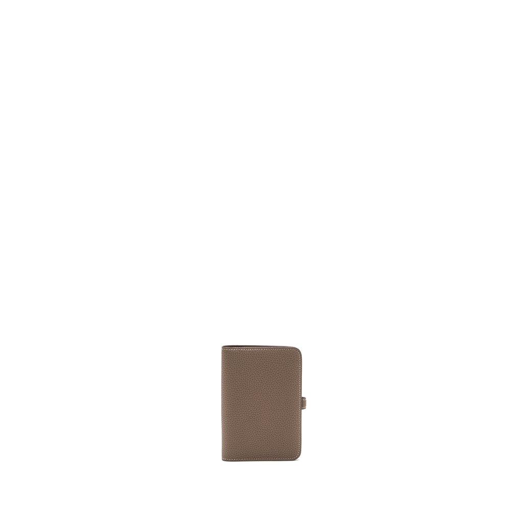 Hermes Dogon Compact Wallet Togo Etoupe SHW