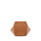 HERMES Picotin 22 Lock Bag Clemence Gold SHW