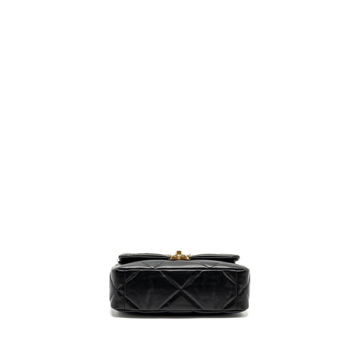 CHANEL SMALL 19 BAG GOATSKIN BLACK MULTICOLOUR HARDWARE