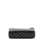 Chanel Paris-31 rue Cambon timeless shopping tote quilted shiny aged calfskin black multicoloured hardware