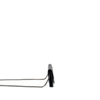 CHANEL 2.55 WALLET ON CHAIN AGED CALFSKIN BLACK RUTHENIUM SHW