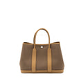 HERMES GARDEN PARTY 30 TOILE OFFICER/NEGONDA ETOUPE-DUNE/BISCUIT SHW
