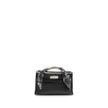 Hermes Kelly Pochette Swift Black SHW
