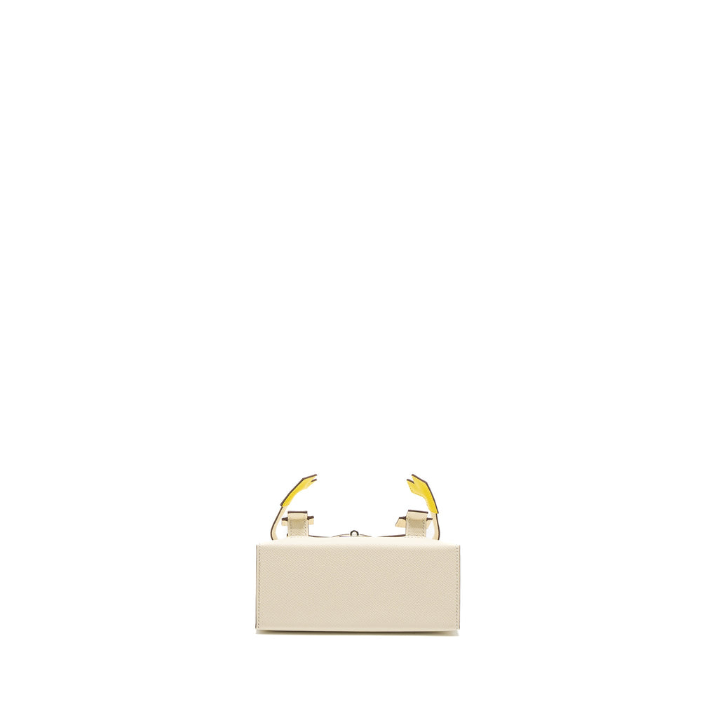 HERMES KELLY DOLE PICTO EPSOM NATA/LIME/MAUVE SYLVESTRE/CHAI SHW