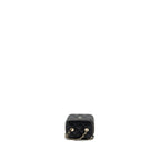CHANEL 23C MINI VANITY CASE WITH CHAIN CAVIAR BLACK LGHW (MICROCHIP)