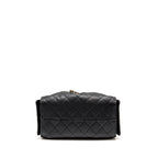 CHANEL SMALL 25 BAG CAVIAR BLACK GHW (MICROCHIP)