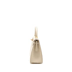 Hermes Kelly 25 Epsom Craie GHW