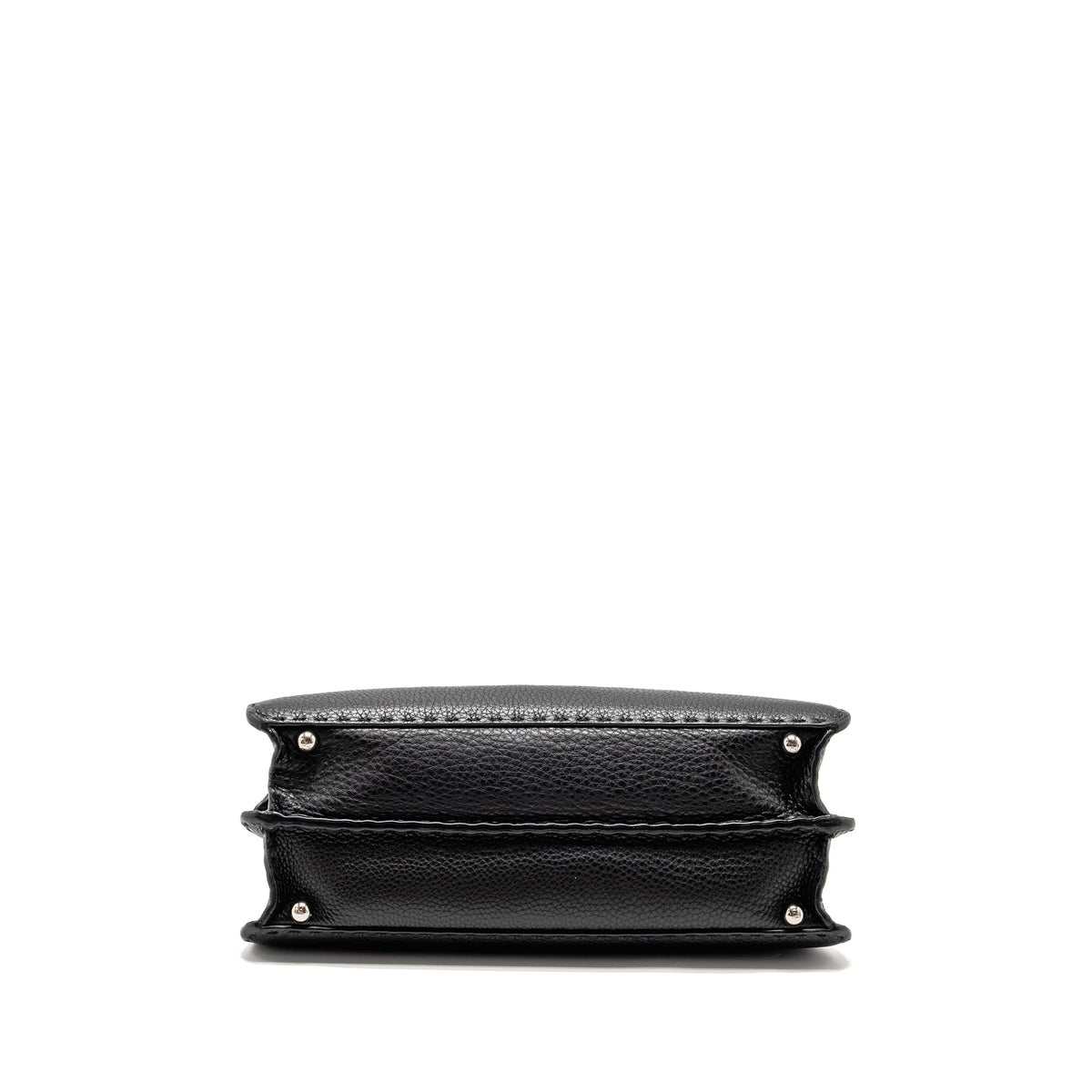 FENDI MEDIUM PEEKABOO BAG CALFSKIN BLACK SHW