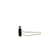 CHANEL CLASSIC WALLET ON CHAIN CAVIAR BLACK GHW (MICROCHIP)