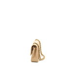 CHANEL MEDIUM CLASSIC DOUBLE FLAP BAG CAVIAR BEIGE GHW