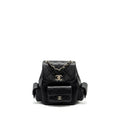 CHANEL TRIPLE POCKET BACKPACK CAVIAR BLACK LGHW (MICROCHIP)
