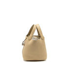 Hermes picotin 18 lock bag clemence trench SHW