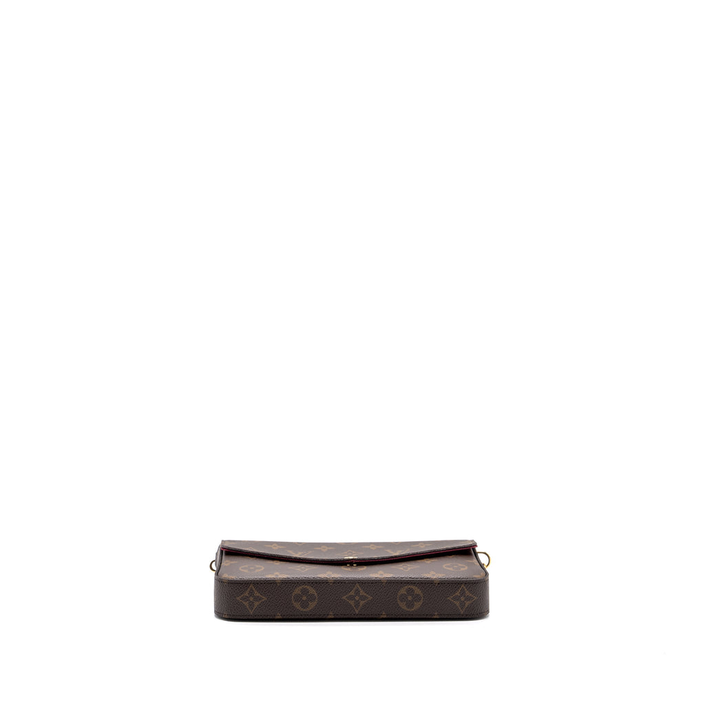 LOUIS VUITTON FELICIE POCHETTE MONOGRAM CANVAS GHW