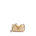 CHANEL 19 WALLET ON CHAIN LAMBSKIN LIGHT BEIGE MULTICOLOUR HARDWARE