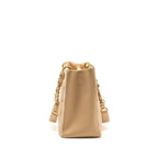 CHANEL GRAND SHOPPING TOTE CAVIAR BEIGE GHW