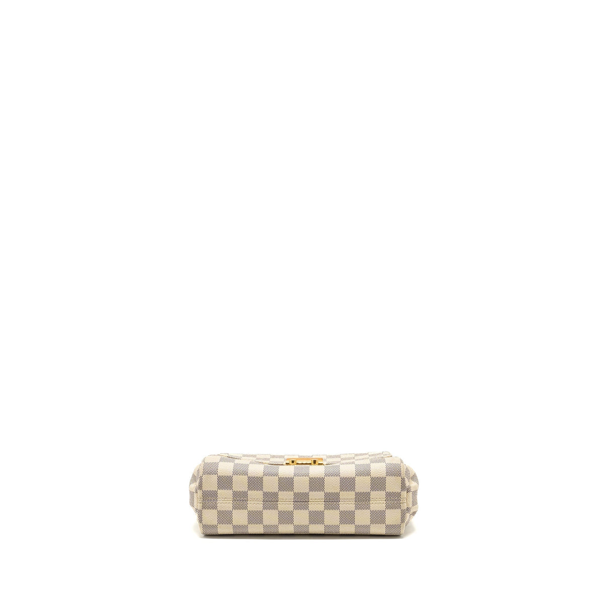 LOUIS VUITTON CROISETTE DAMIER AZUR CANVAS WHITE GHW