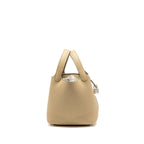 Hermes picotin 18 lock bag clemence trench SHW