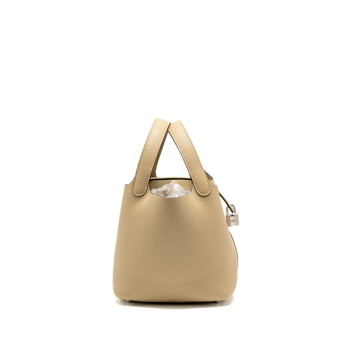 Hermes picotin 18 lock bag clemence trench SHW